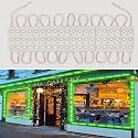 AOOYUANKE LED Module, Windows Lights Green 100pcs 49.8 Ft 5730 SMD 150LM Per LED Module IP65 Waterproof Decorative Light for Advertising Signs