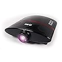 EMB Home - EBP100 - Portable HDMI LED Projector 40 ANSI Lumens w/USB and SD Card for Home Cinema Theater/Games/Party/PC Laptop