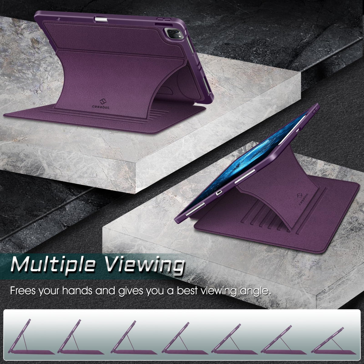 Fintie Magnetic Stand Case for iPad Pro 12.9 6th/5th/4th/3rd Generation