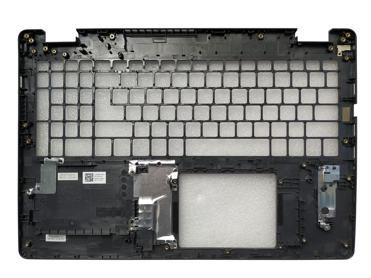 Laptop Replacement Palmrest Upper Cover Case Compatible for Dell Inspiron 3501 3502 3505 033HPP AP2X2000101 Shell Black