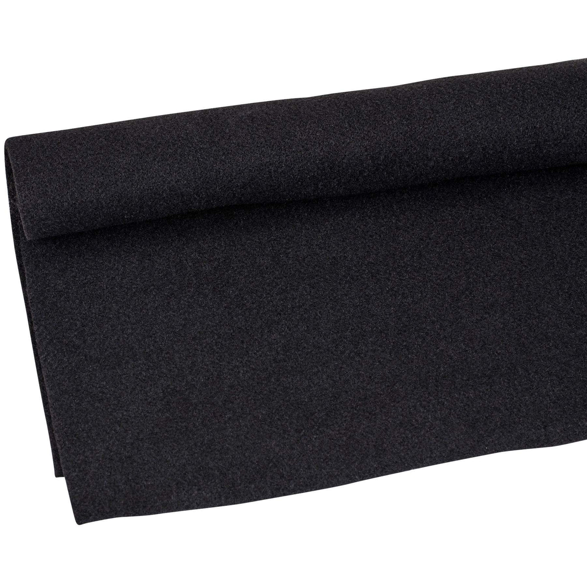 Absolute C3BK 48" x 3FT Black Automotive Carpet Replacement Repair Underfelt Durable Trunk Liner Speaker Box Subwoofer Enclosure Fabric for Car RV SUV Marine Boat