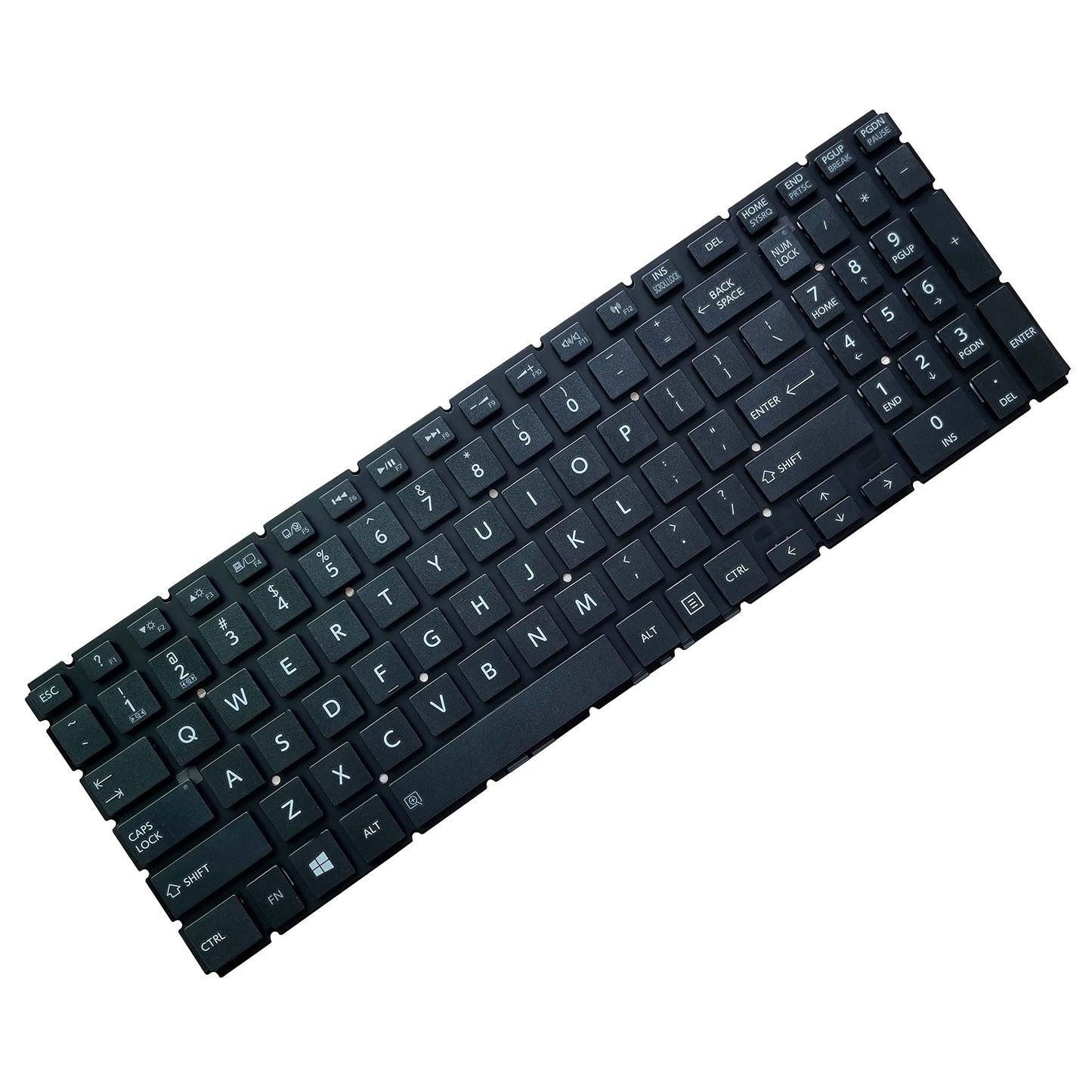 USA US Layout New Laptop Keyboard for Toshiba Satellite L50-B L50D-B L50T-B L55-B L50-C S50-B P50-C C55-C5246 C55-C5240 C55-C5241 Frameless No