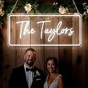 Custom Neon Signs for Wedding Decor, Personalised LED Neon Sign Customisable for Businesses or Nail Beauty Hair Salon Bar Studio Name LoGo, Neon Light