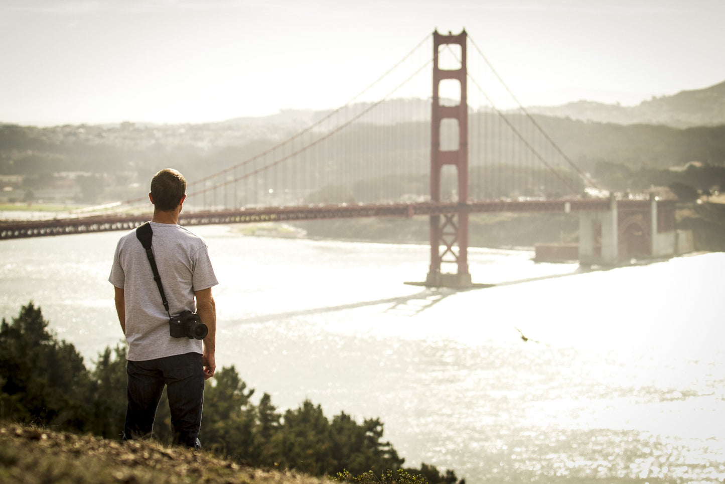 Custom SLR Air Strap: Padded Camera Shoulder Sling Strap for DSLR, Micro Four Thirds, Mirrorless, Compact Cameras