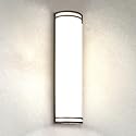 ASD 24 Inch LED Outdoor Sconce Lights - 25W 120-277V 3000K 4000K 5000K Bronze Exterior Lighting Fixtures, Dimmable Exterior Lights for House, Modern