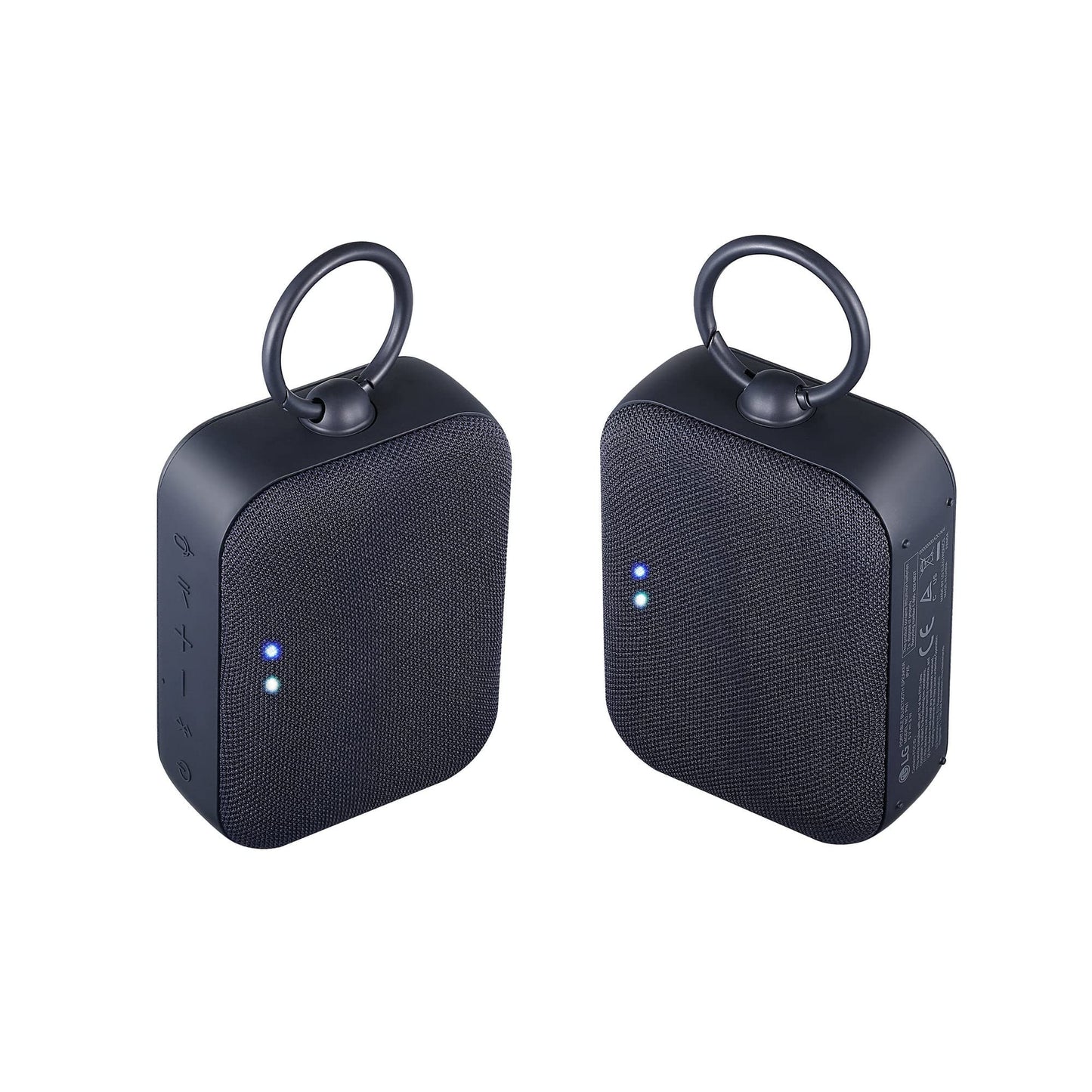 LG XBOOM Go P2 Double Pack Portable Wireless Bluetooth Speaker with Microphone - Black