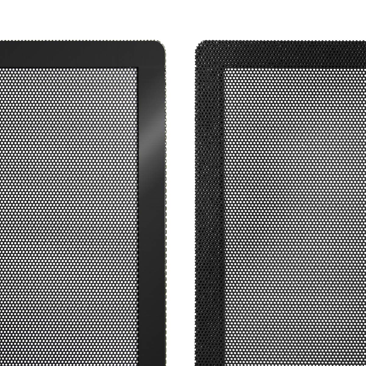 140mm PC Fan Dust Filter Magnetic Frame Computer Fan Grills Black Dust Mesh PC Cooler Filter Screen Dustproof Case Covers 5 Pack