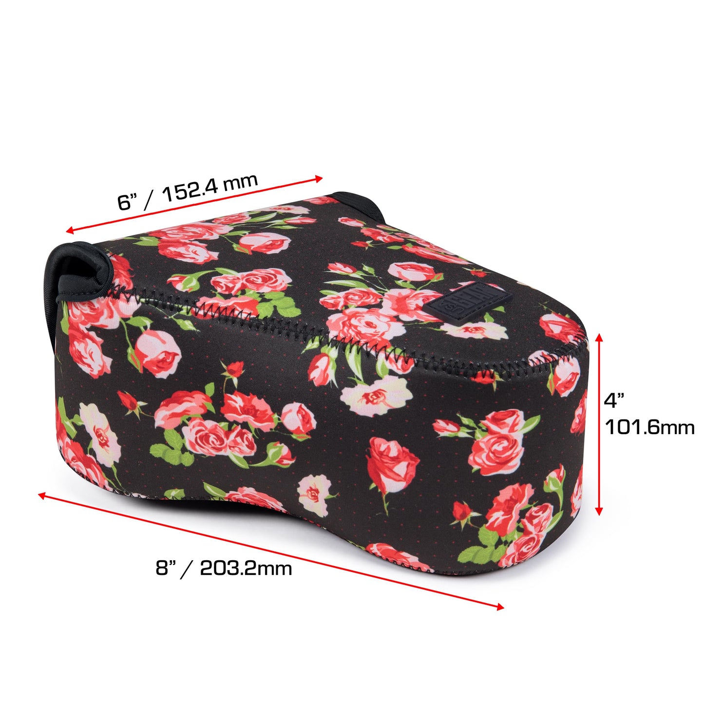 USA Gear Camera Sleeve (Large) for Mid-Size SLRs Compatible with Sony A7 V, Canon EOS R6 Mark II, Nikon Z50II & more - Padded Neoprene DSLR Case