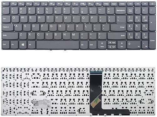 New US Black English Laptop Keyboard (Without palmrest) Replacement for Lenovo Ideapad L340-17IWL L340-17API L340-15IWL