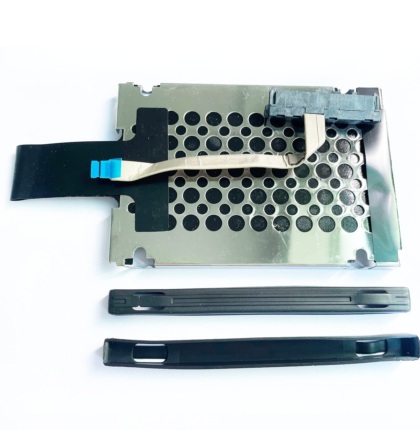 Fleshy Leaf 2.5" SSD HDD Caddy Bracket w/ 2nd Second SATA Hard Drive Connector Cable Replacement for ASUS TUF Gaming F15 FX506 A15 FA506 FA506IV
