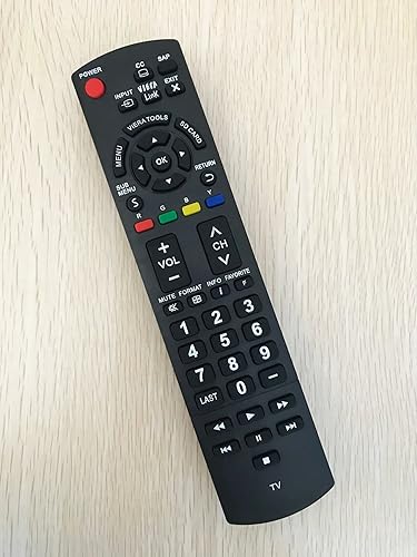 Universal Replacement Remote Control for Panasonic TC-42LD24 TH-42PX60U TC-L37X2 TC-L42E3 TC-P60S30 N2QAYB000485 N2QAYB000570 Plasma Smart TV