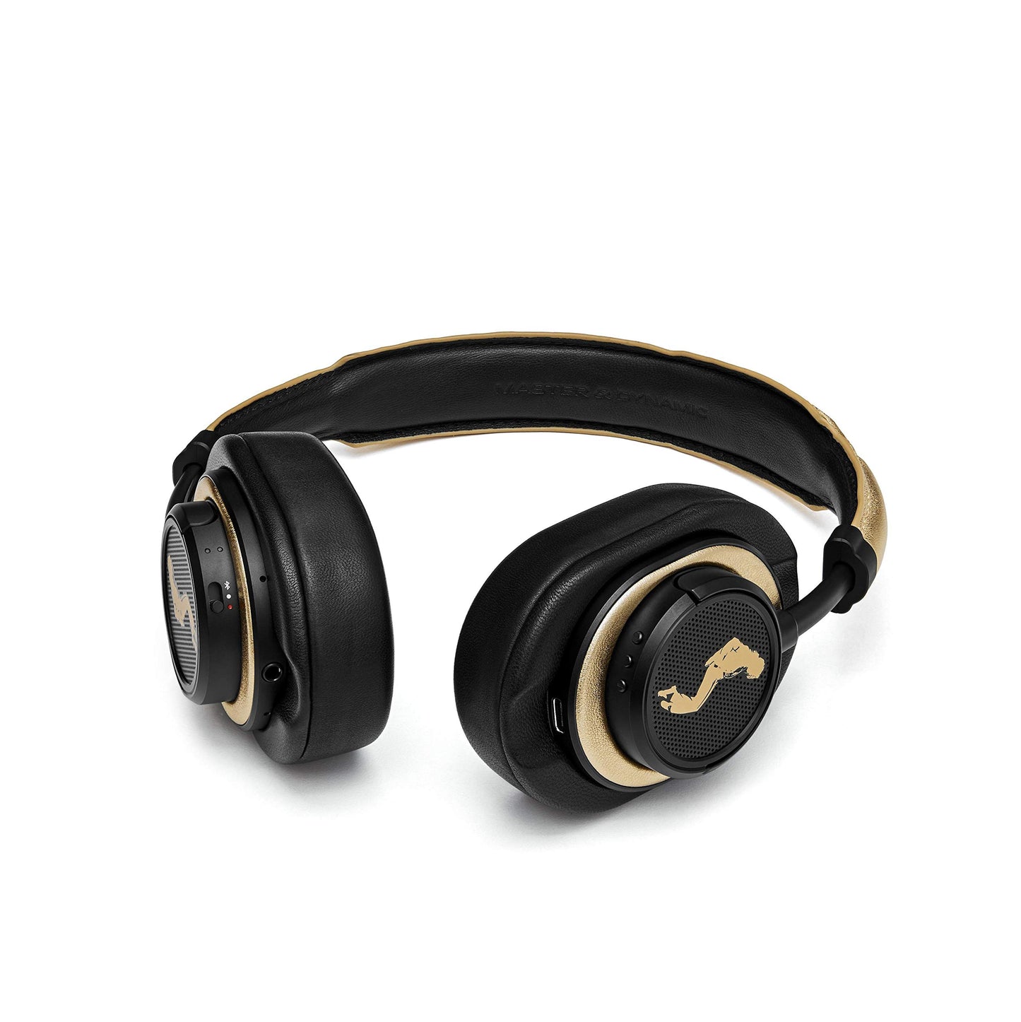 Master & Dynamic MW50+ Wireless Bluetooth Headphones, 40mm Beryllium Driver, Interchangeable 2-in-1 Design, Converts from Over-Ear Headphones…