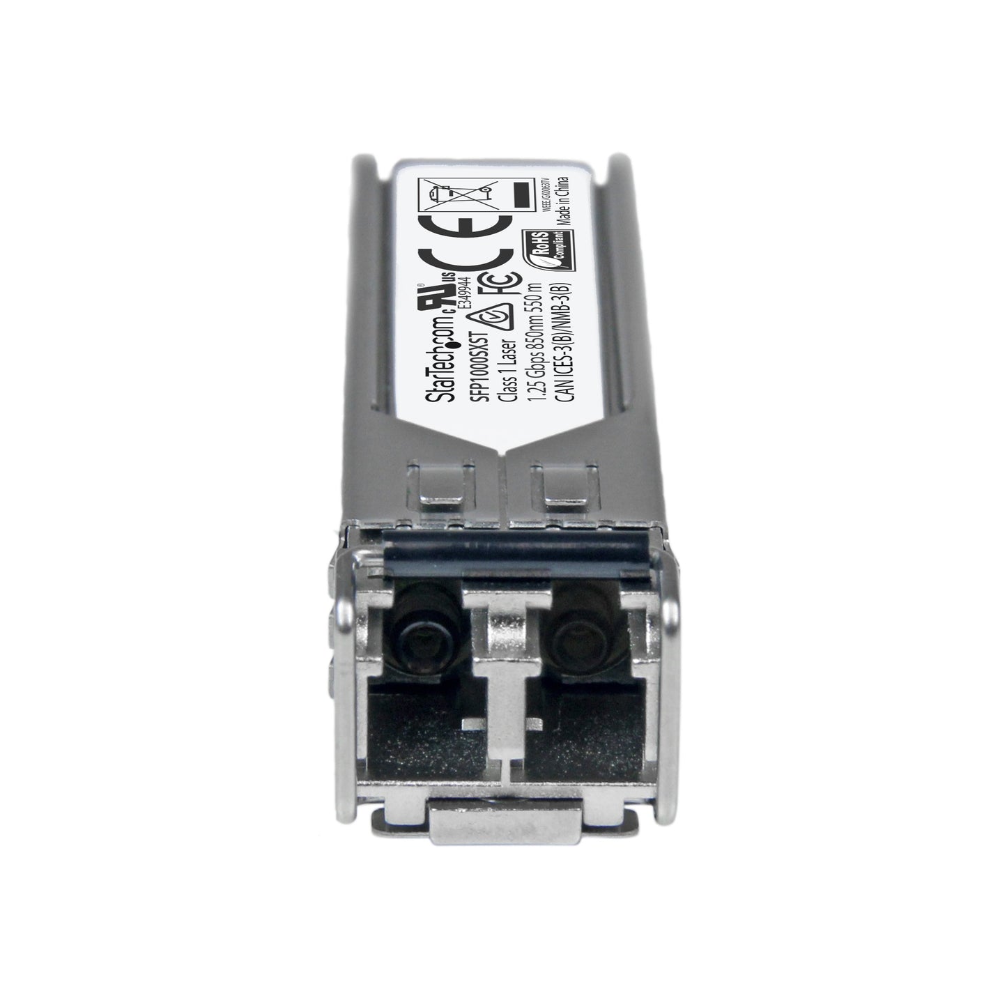 StarTech.com MSA Uncoded Compatible SFP Module - 1000BASE-SX - 1GbE Multi Mode Fiber (MMF) Optic Transceiver - 1GE Gigabit Ethernet SFP - LC 550m
