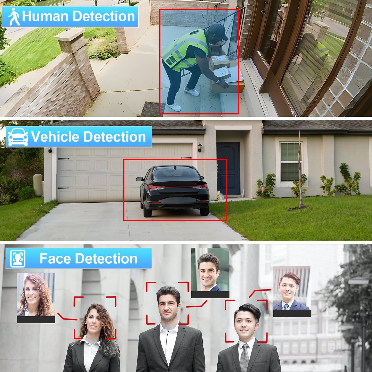 INNOSECU 12MP 16 Channel AI NVR, Surveillance Video Recorder Works with 12MP/4K/8MP/5MP/4MP PoE Cameras,Face Detection, Human/Vehicle Detection