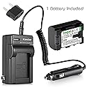 Kastar BN-VG114 Battery (1-Pack) and AC Charger for JVC BN-VG107 BN-VG107U BN-VG108U BN-VG108E BN-VG114 BN-VG114U BN-VG114US Rechargeable Lithium-ion