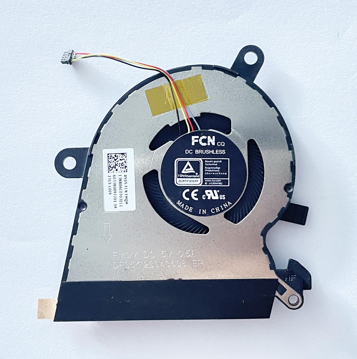 Fleshy Leaf Replacement CPU+GPU Cooling Fan for ASUS ROG Flow X13 GV301 GV301Q GV301QC GV301QE GV301QH DC5V Series DFS5K123043638 FMQM DFS5K223052838