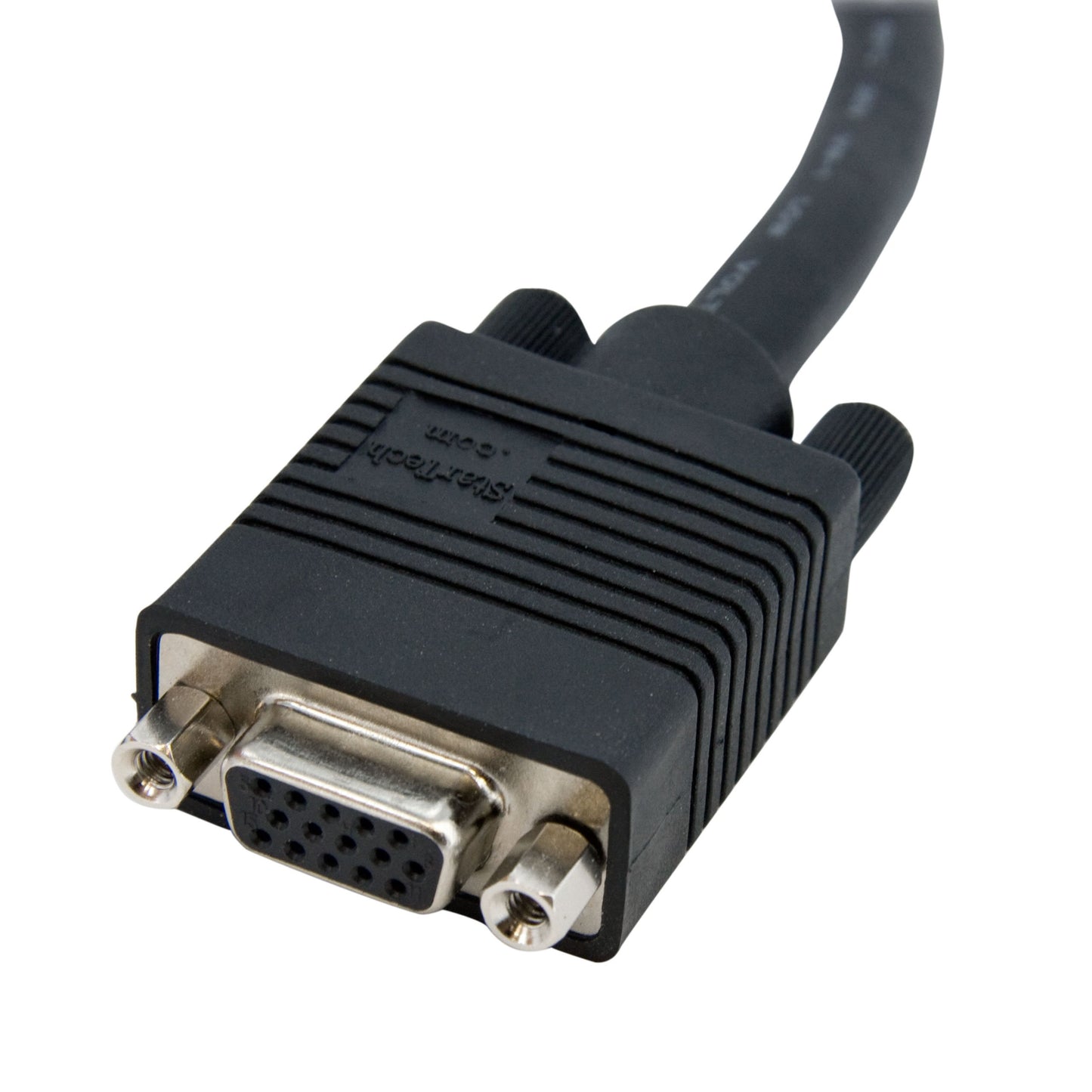 StarTech.com 25 ft Coax High Resolution VGA Monitor Extension Cable - HD15 M/F - 25ft VGA Extension Cable (MXT101HQ_25), Black