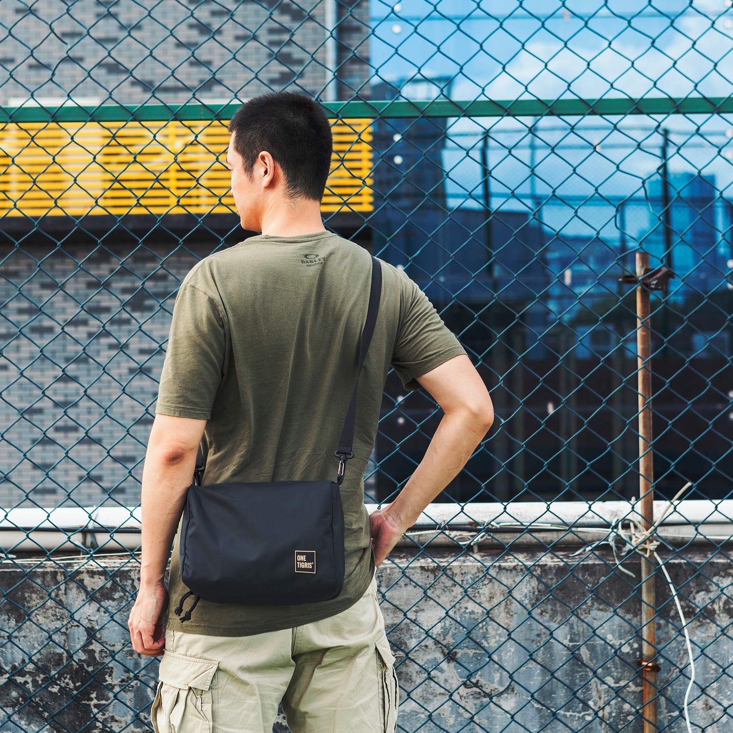 OneTigris Adjustable Shoulder Strap Replacement – Durable Strap for Messenger Bag, Briefcase, Laptop Bag & Travel Use (Black)