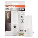 SYLVANIA Automatic Traditional Style Night Light, 10 Lumens, Warm White, 3000K, Plug-In - 1 Pack (64990)