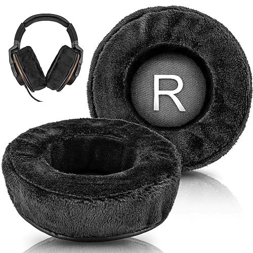 TRANSTEK Replacement Ear Pads Compatible with HD668B, SR850, ATH-A900, ATH-AD500X, ATH-A700, AD700X, AD900X, ATH-A990z, ATH-R70X, ATH D700X, AD1000X
