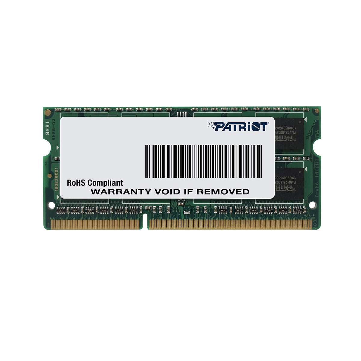 Patriot 1.35V DDR3 RAM 8GB 1600MHz CL11 Laptop Memory