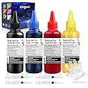 KSUMEI Sublimation Ink Refilled 100 ml Bottle Heat Press Transfer Compatible with Epn 15000 C88 C88+ WF7720 ET2720 ET2760 ET2750 ET4760 WF7820 Inkjet