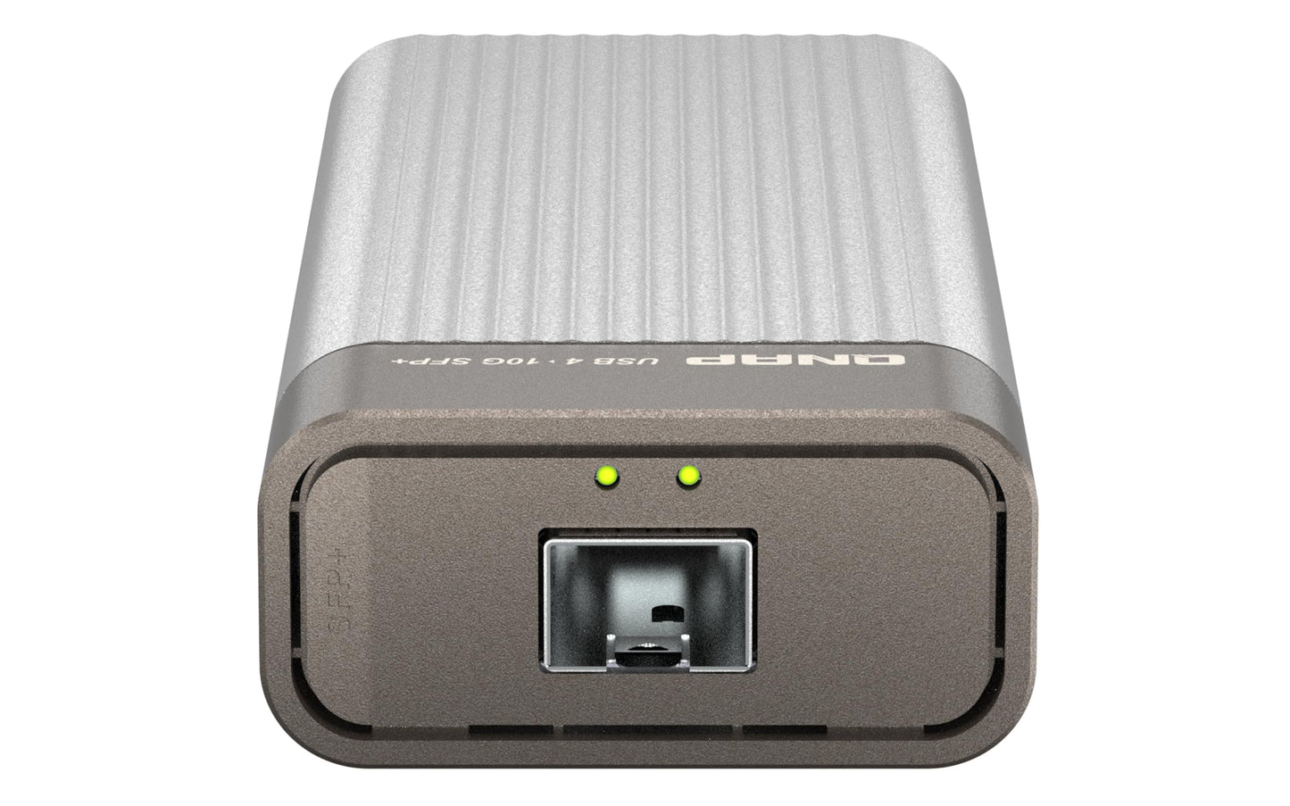 QNAP 10GbE SFP+ Network Adapter to USB 4 Type-C & Thunderbolt 3/4 Compatible (QNA-UC10G1SF)