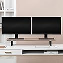Anji Mountain Monitor Stand - Desktop Organizer & Laptop Riser, Ergonomic Monitor Riser, Space-Saving Monitor Stand for Desk, Durable Construction