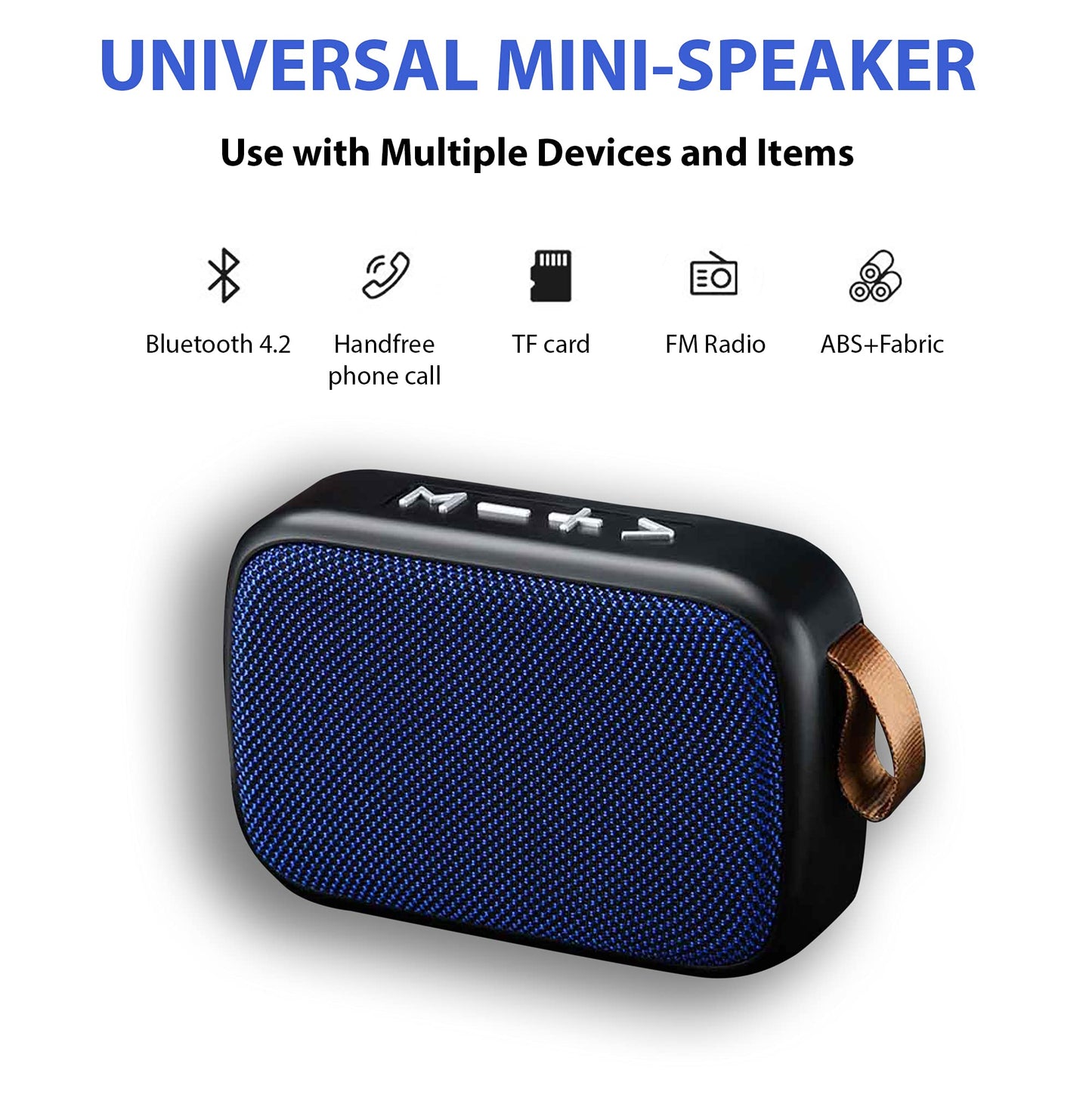 Tek Styz Bluetooth Portable Wireless Speaker Compatible with Samsung Galaxy S20 FE Fast Pairing, Soft Stylish Fabric Design for 6Hours+