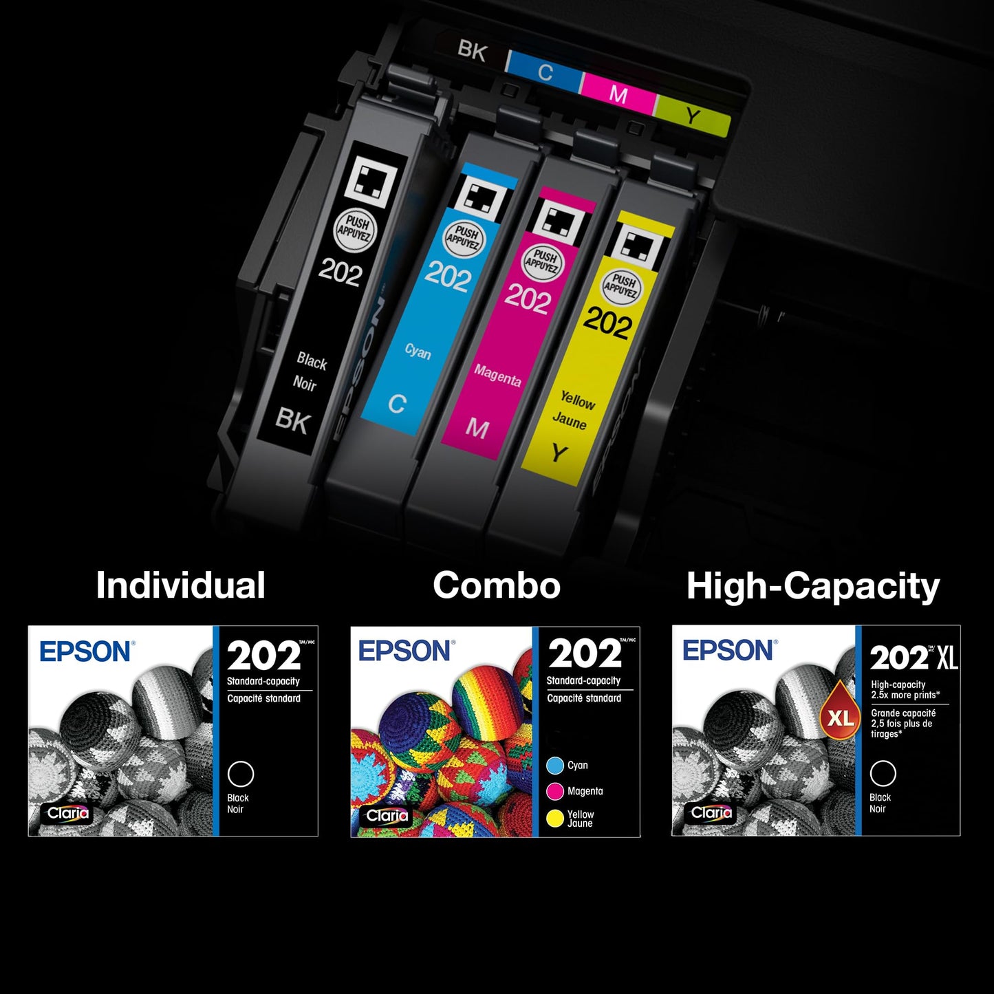 Epson T202XL420 Claria High-capacity Ink Cartridge - Yellow