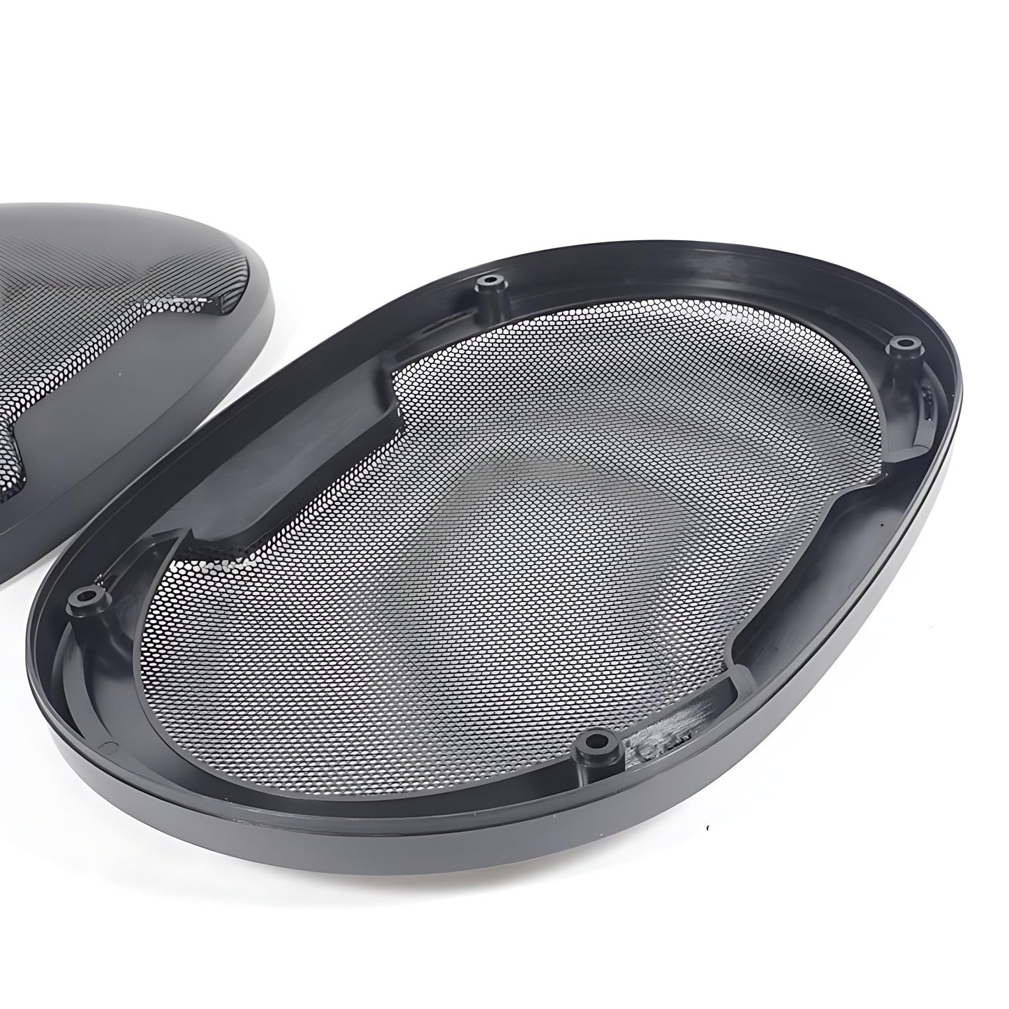 1Pair 6x9inch Speaker Grill Mesh, Auto Woofer Circle Grille Guard Protector Cover Audio Subwoofer Speaker Grille