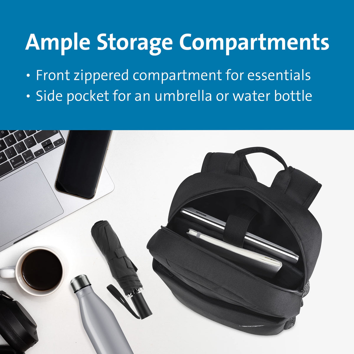 Kensington Simply Portable Lite Backpack for Laptop Computer and Macbook
