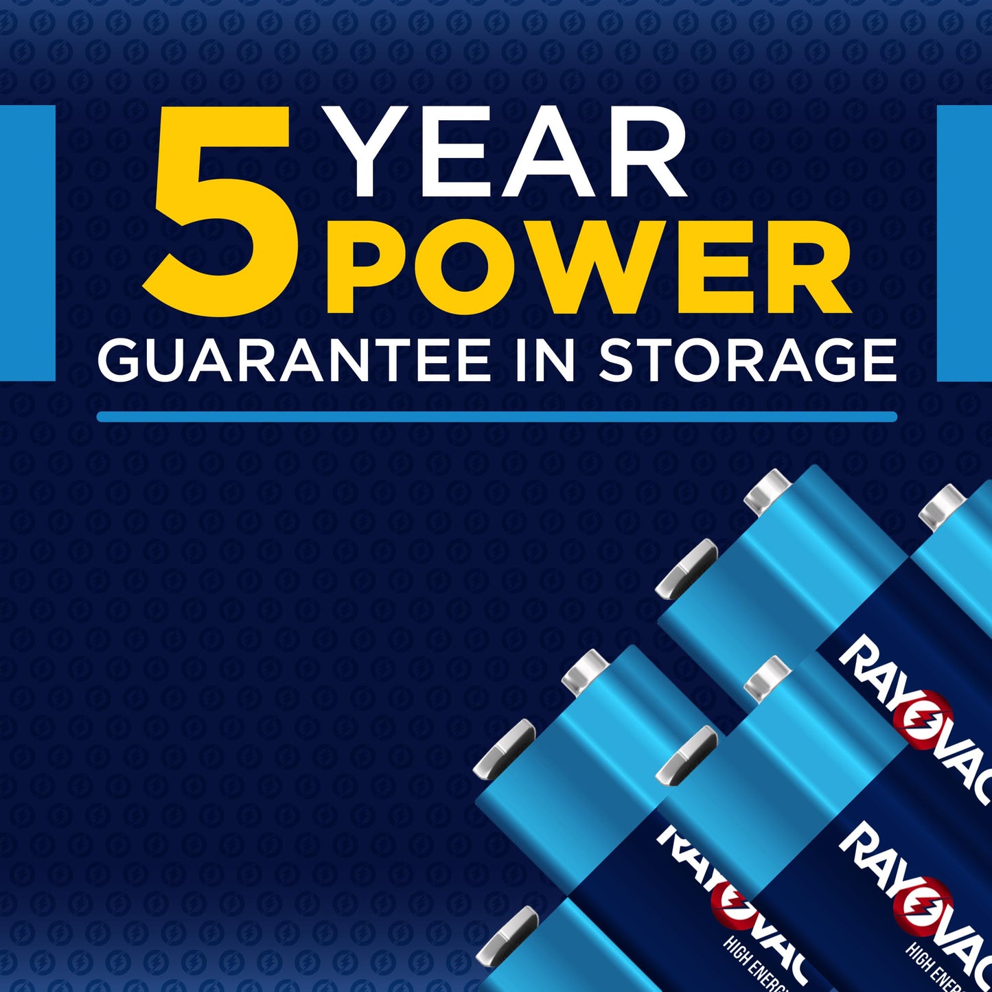 Rayovac High Energy 9V Batteries (4 Pack), Alkaline 9 Volt Batteries