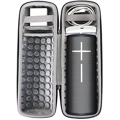 co2CREA Hard Travel Case Replacement for Ultimate Ears UE MEGABOOM 4 MEGABOOM 3 Portable Bluetooth Wireless Speaker (Black case for Speaker
