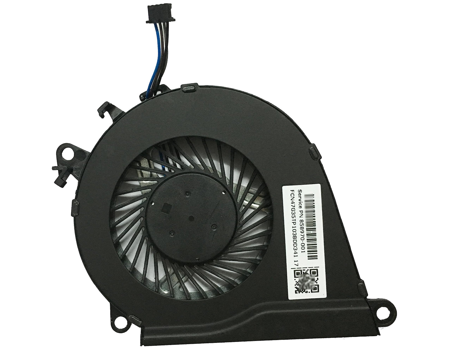 858970-001 CPU Cooling Fan for HP Omen 15-ax Series Laptop, Compatible with 15-ax000, 15-ax100, 15-ax200, 15-ax020ca, 15-ax033dx, 15-ax101tx