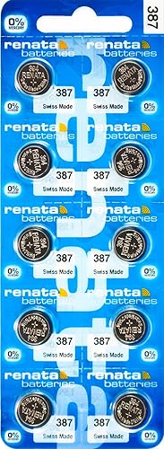 Renata Silver Oxide 387S Battery (10)
