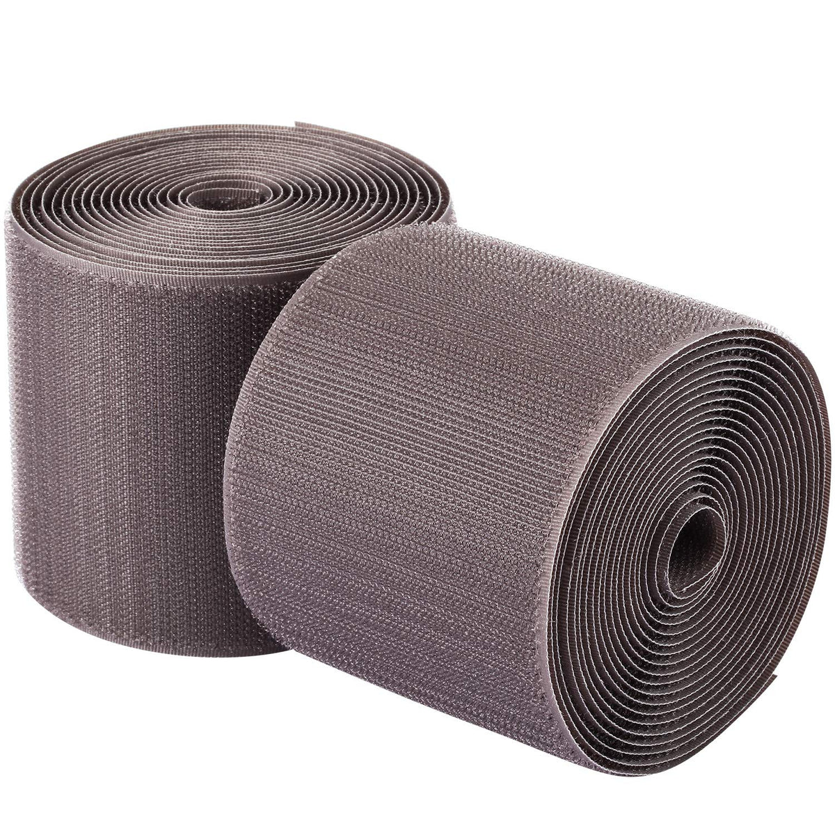 WILLBOND 2 Pack 10 ft x 3 Inch Cable Floor Strip Cable Cover Cords Carpet Protector Management Hook and Loop Tape for Wires on Floor Cords and Prevent