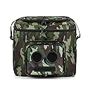 The #1 Cooler with Speakers on Amazon. 20-Watt Bluetooth Speakers for Parties/Festivals/Boat/Beach. Rechargeable, Works with iPhone & Android (Camo)