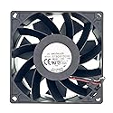 New Cooling Fan for FFB0912EHE DC12V 1.50A 16.2W 5700RPM 102CFM 92X92X38mm 3-Pin 3-Wire Brushless Fan.