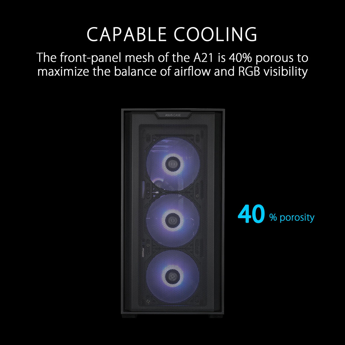 ASUS A21 Micro-ATX PC Case