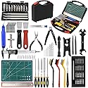 112 PCS 3D Printing Tool Kit, 3D Printer Accessories with Nozzle Cleaning Kit, Deburring Tool, Digital Caliper, Pliers, Wrench Set, Cutting Mat, Tool
