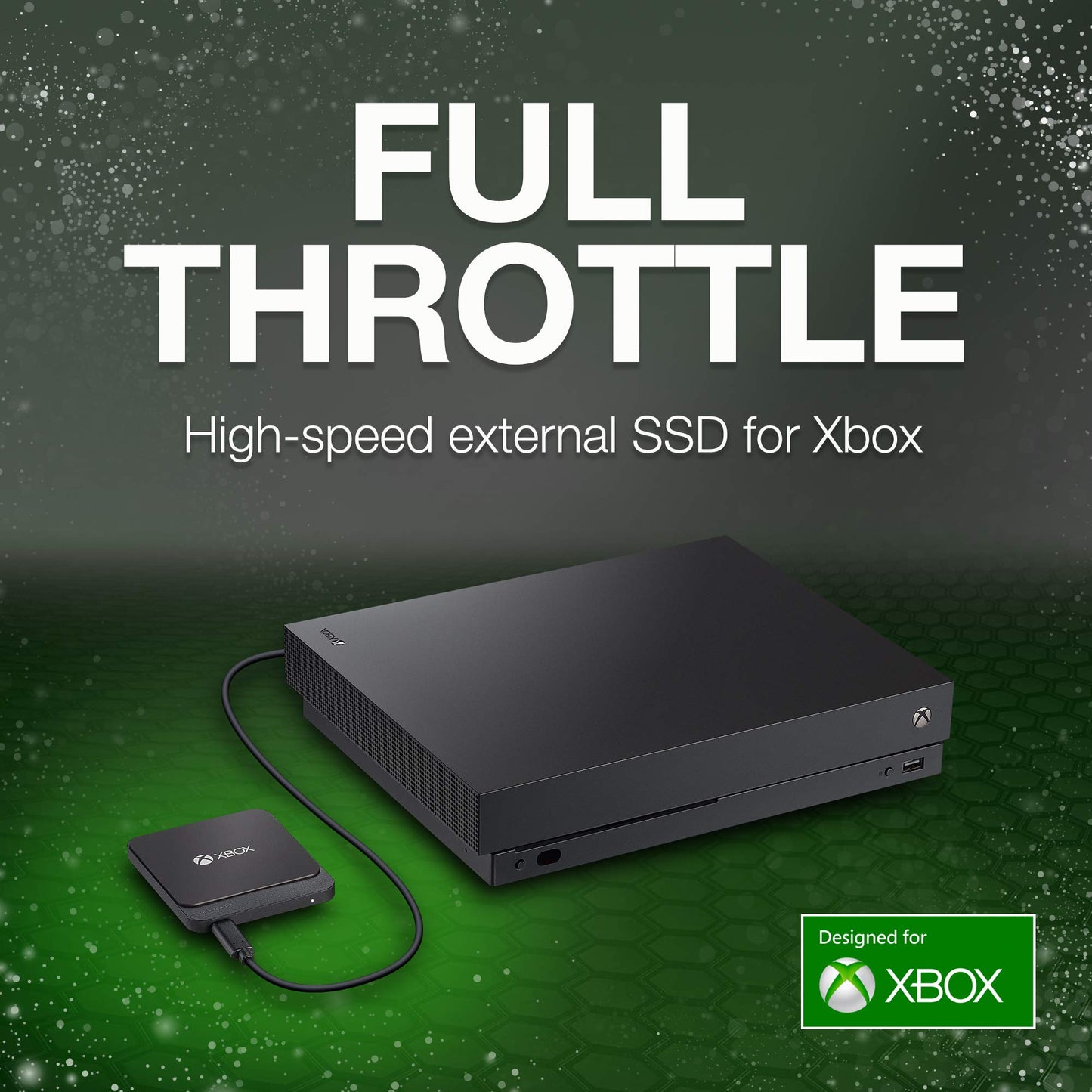 Seagate STHB500401 Game Drive for Xbox 500GB SSD External Solid State Drive, Portable USB 3.0 - Designed for Xbox One, 2 Month Xbox Game Pass