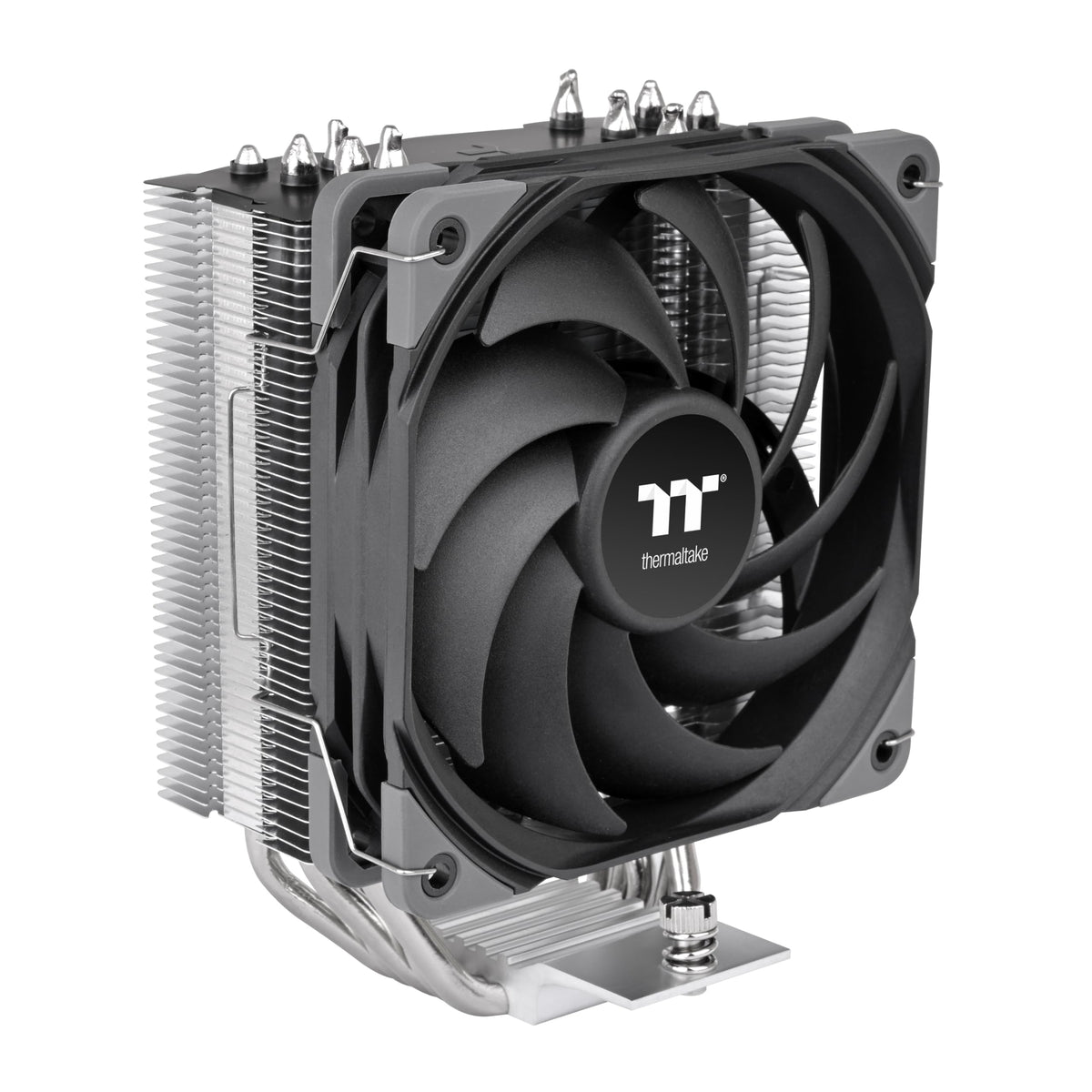 Thermaltake UX500 CPU Cooler; 5xØ6mm Copper Heatpipes; 120mm PWM Fan; 700~1800 RPM; Intel/AMD Compatible; Single Tower; 260W TDP; Black