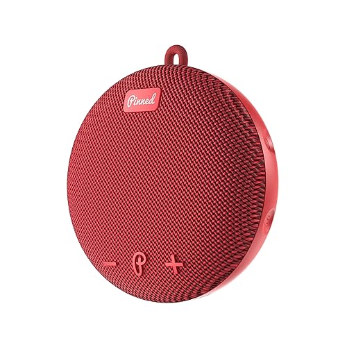 Pinned 2.0 Dart Magnetic Speaker - USB-C Rechargeable, 10+ Hour Battery, IPX7 Waterproof, Bluetooth 5.0 with Carabiner - Bluetooth Speakers - Golf