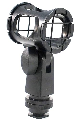 Campro SM3 Low Profile Microphone ShockMount with Hotshoe, 1/4-20, 3/8, 5/8 Connectors Included