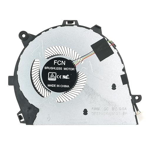 Replacement CPU Cooling Fan for Lenovo IdeaPad 5-14ITL05 82FE 5-14IIL05 81YH 5-14ARE05 81YM 5-14ALC05 81LM Ducati 5 82ES AIR-14ARE 5F10Y88575 5V