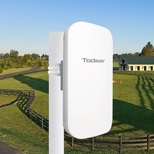 2025 Outdoor WiFi Extender?WiFi Booster | AI Watchdog | Repeater&AP Mode?IP65 Weatherproof | Up to 1200Mbps Dual Band WiFi Repeater