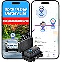 Spytec Atlas GPS Tracker for Vehicles & Kids (Subscription Required) | Up to 14-Day Battery Life | Waterproof Magnetic Case, Geofencing, Portable Real