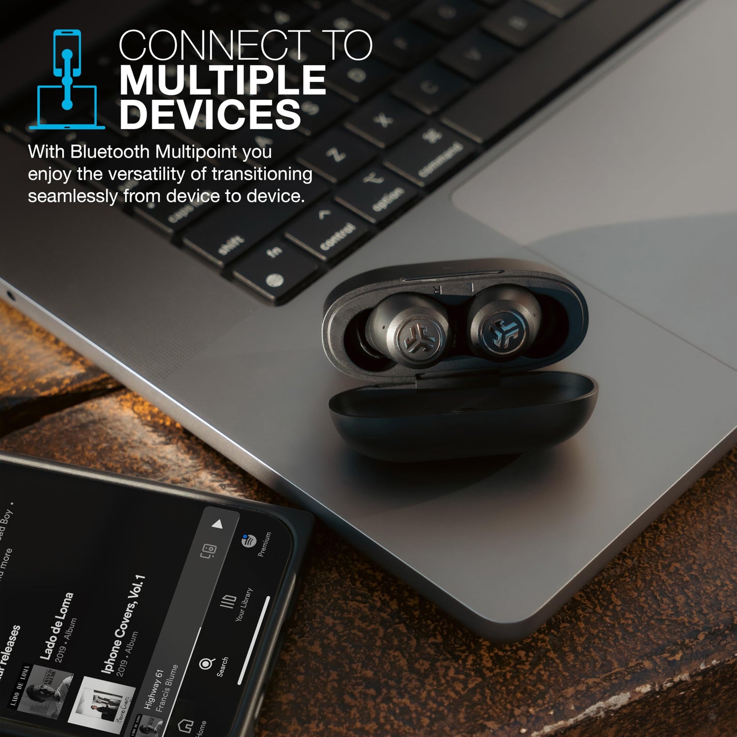 JLab JBuds ANC 3True Wireless Earbuds (Renewed)