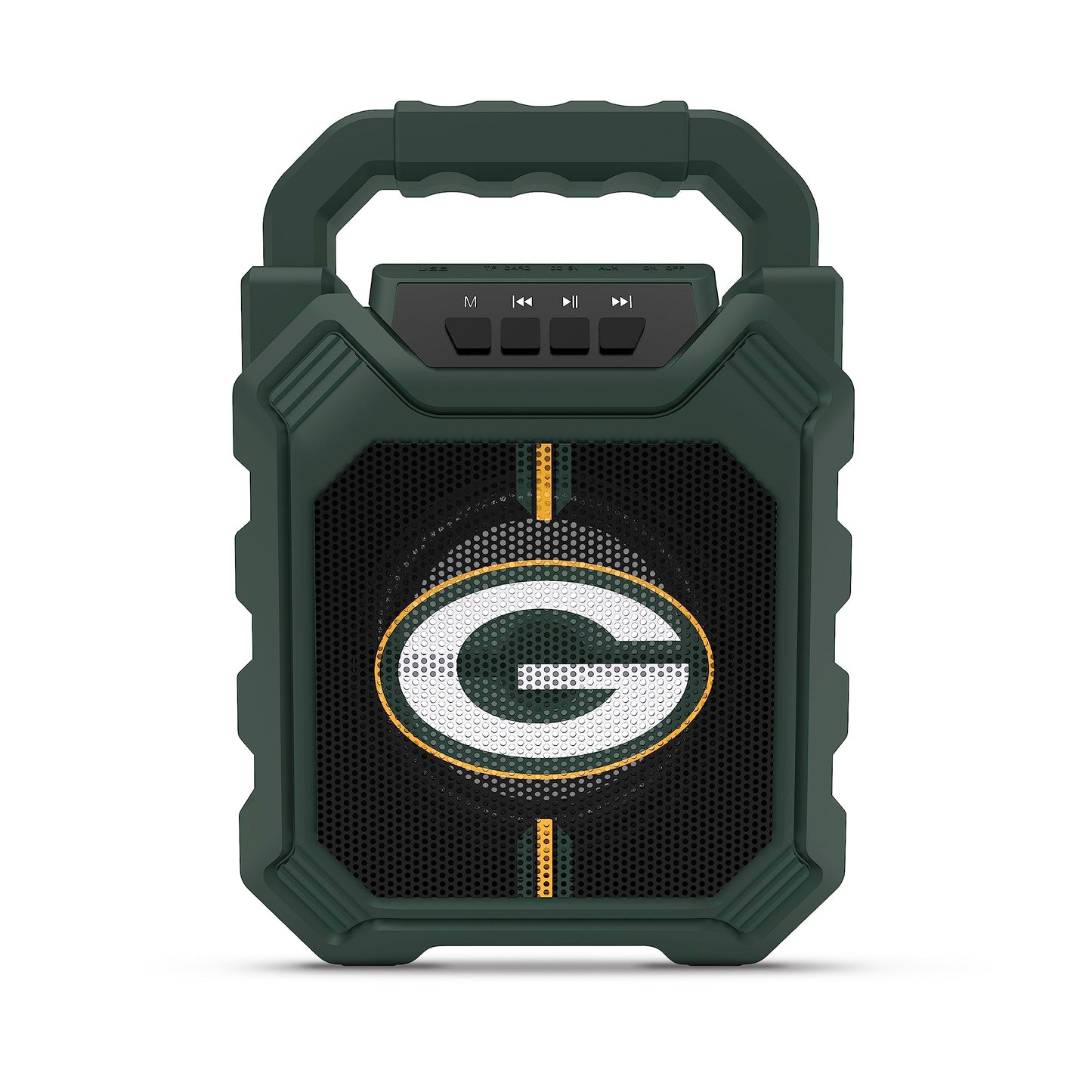 SOAR NFL XL ShockBox Wireless Bluetooth Speaker, Green Bay Packers